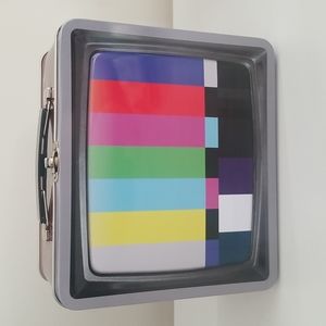 Retro TV Metal Lunchbox